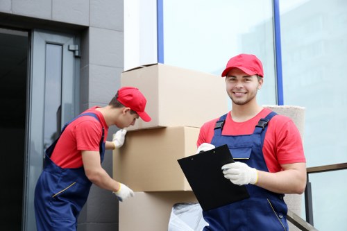 Experienced moving company handling office equipment in Ealing