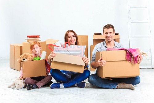 Happy clients after a successful move with Ealing removalists