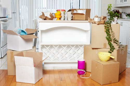 Customer reviewing furniture pick-up options in Ealing