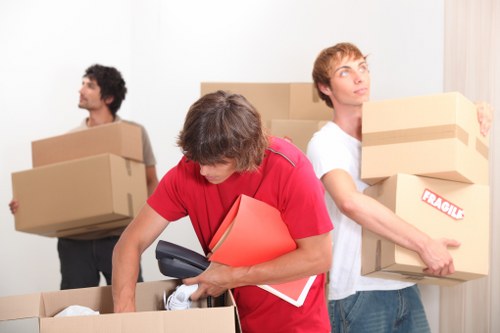 Careful handling of furniture by Ealing Storage removalists