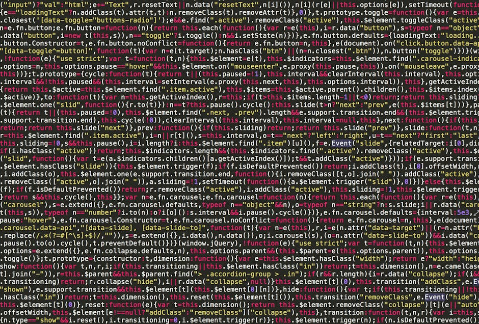 A computer screen displaying a coding editor with lines of HTML and CSS code visible, including tags such as <!DOCTYPE html>, <html>, <head>, <title>, and <link>. The interface shows editing options a